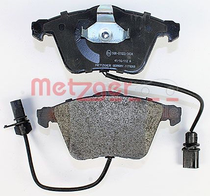METZGER 1170268 Bremsbelagsatz, Scheibenbremse